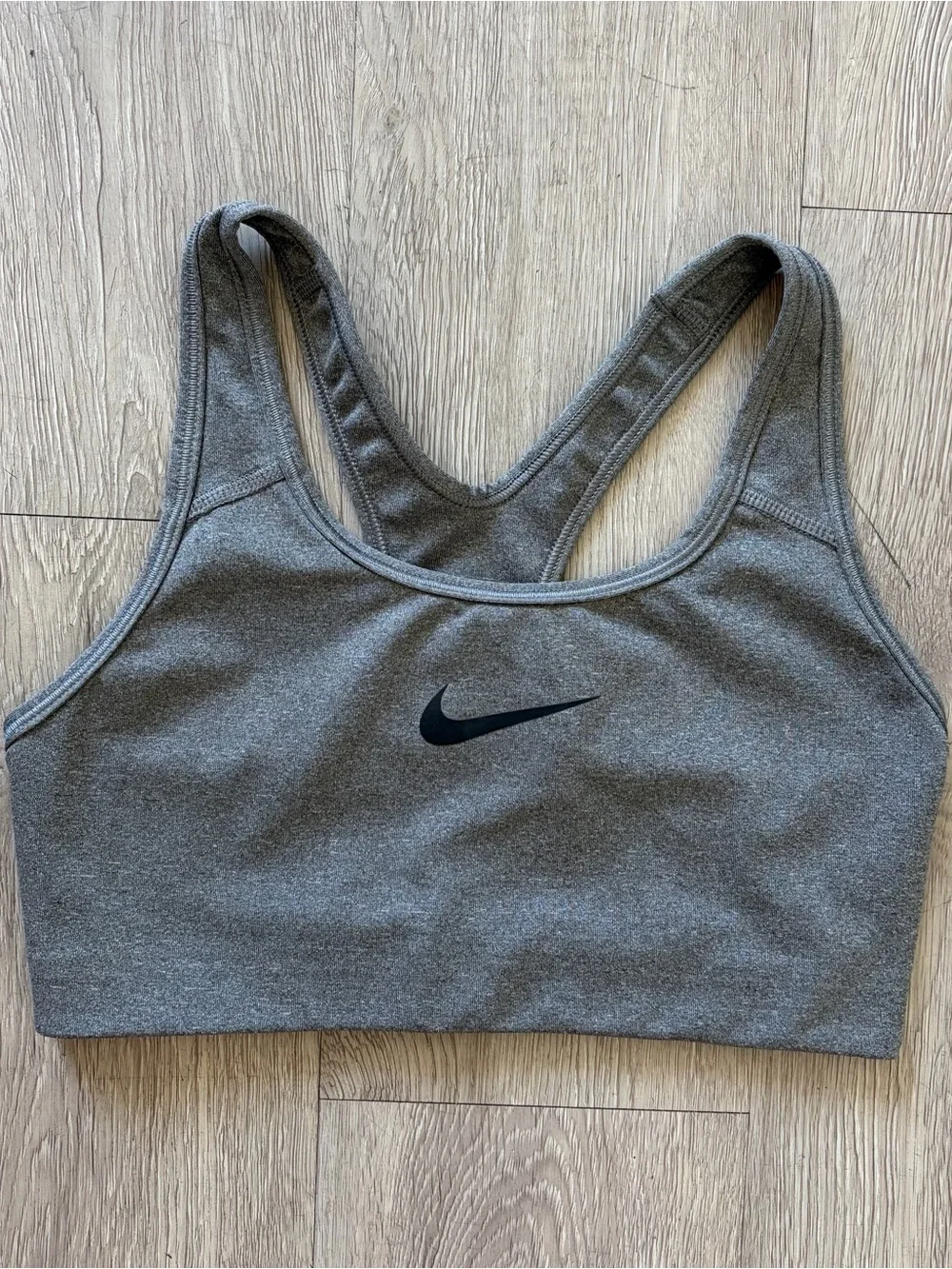 Nike Women’s Grey Racerback Sports Bra